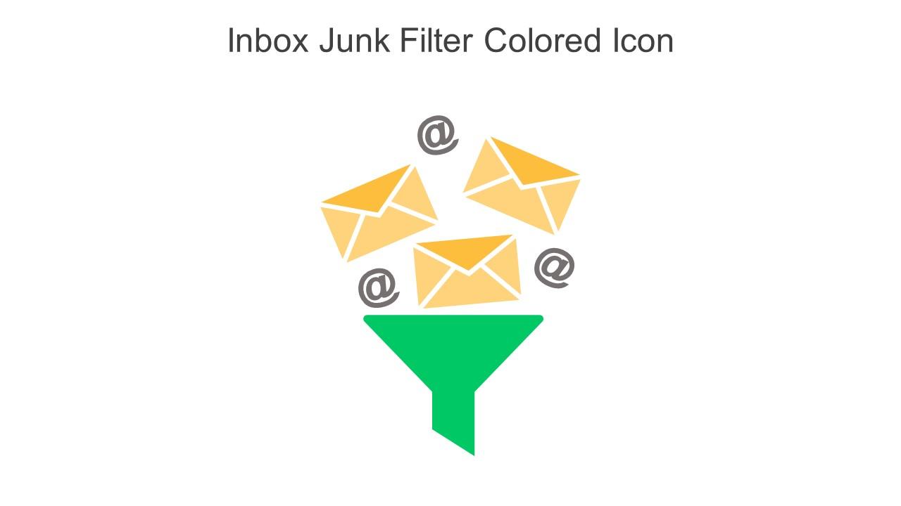 Inbox Junk Filter Colored Icon In Powerpoint Pptx Png And Editable Eps Format