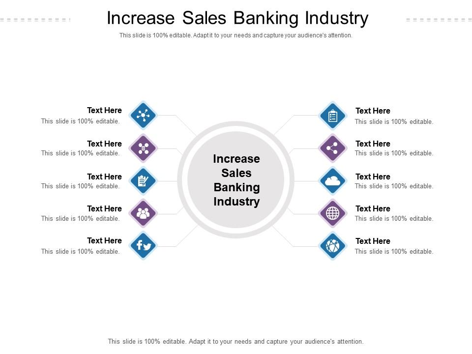 Increase sales banking industry ppt powerpoint presentation icon sample cpb Slide01
