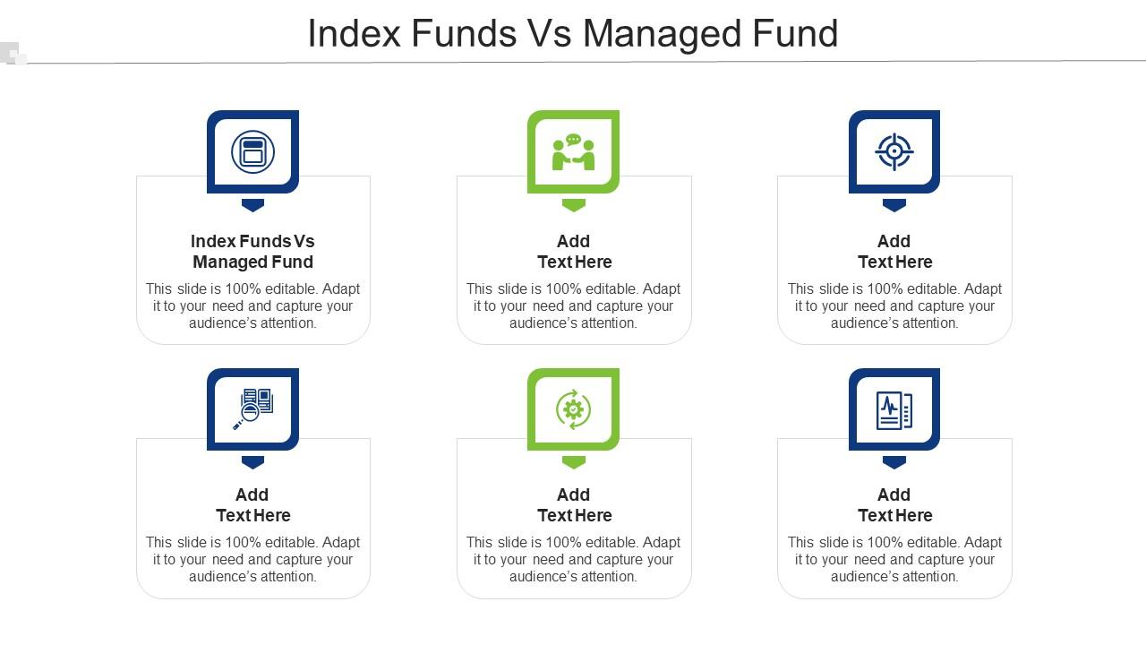 Index Funds Vs Managed Fund Ppt Powerpoint Presentation Inspiration Icons Cpb Slide01