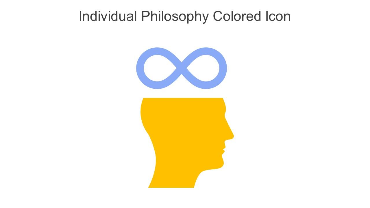 Individual Philosophy Colored Icon In Powerpoint Pptx Png And Editable Eps Format Slide01