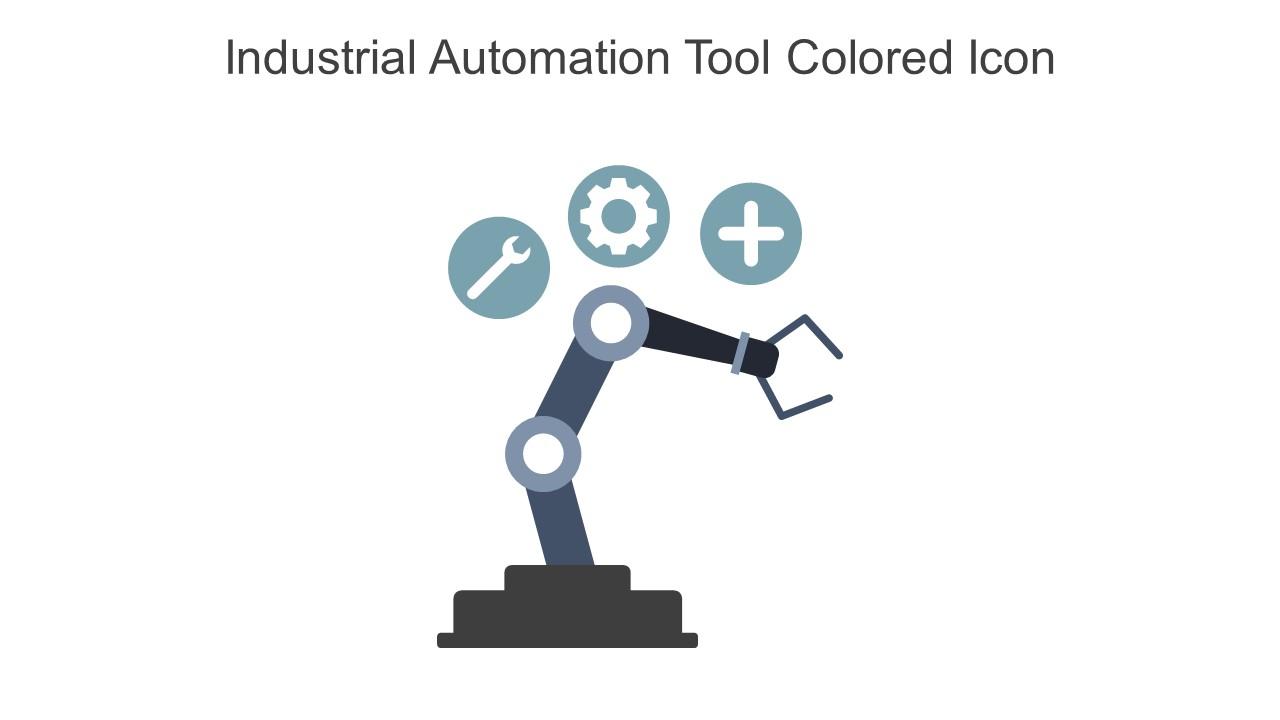 Industrial Automation Tool Colored Icon In Powerpoint Pptx Png And Editable Eps Format Slide01