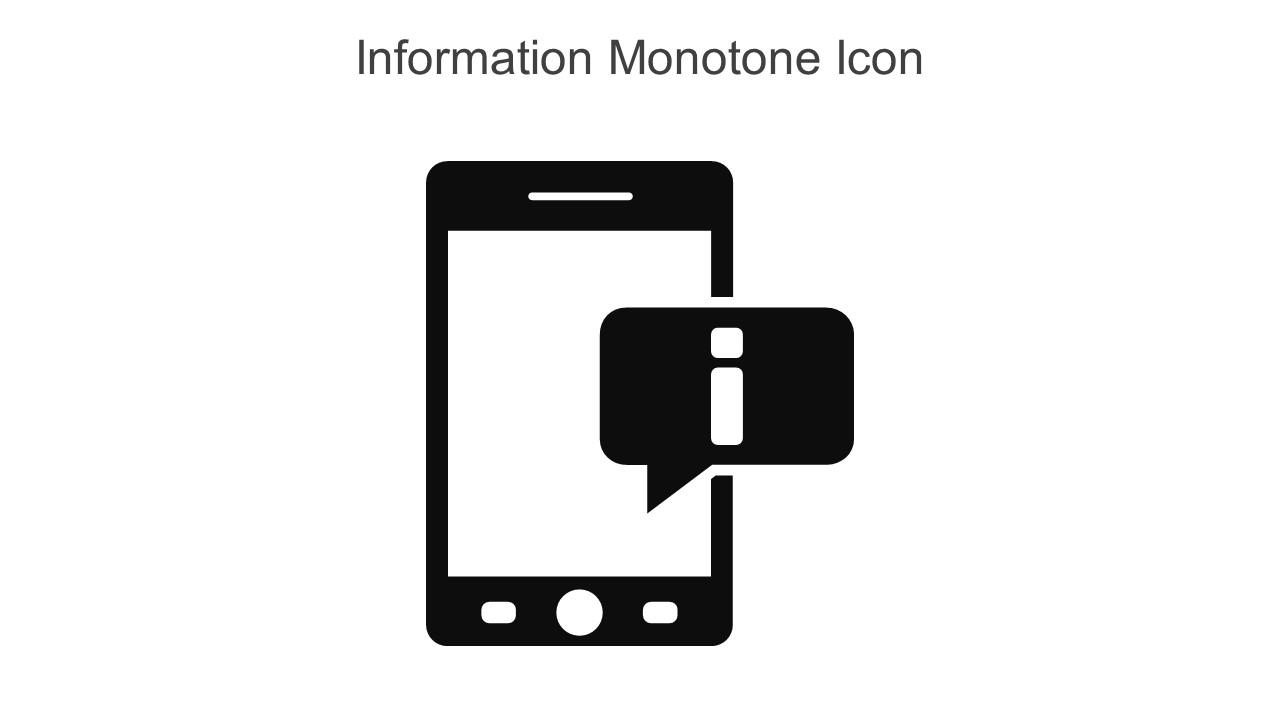 Information Monotone Icon In Powerpoint Pptx Png And Editable Eps Format Slide01
