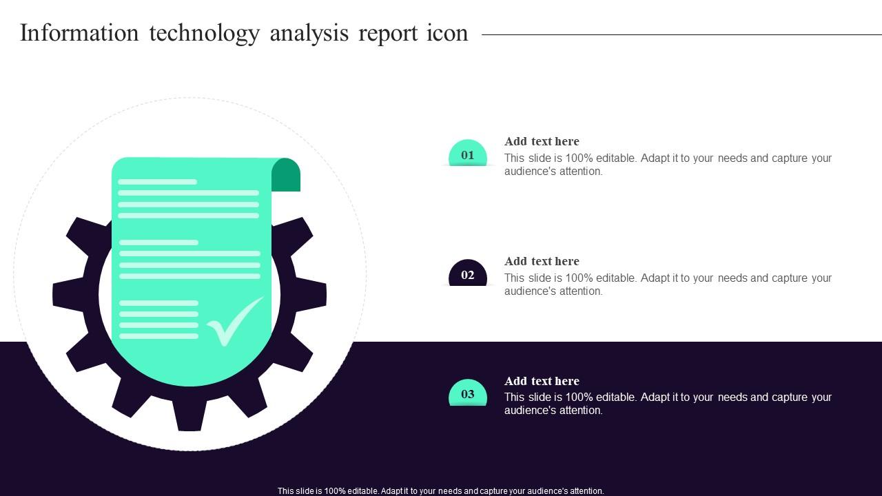 Information Technology Analysis Report Icon Slide01