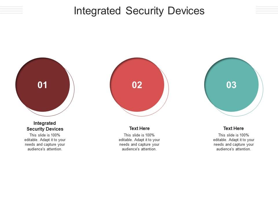 Integrated security devices ppt powerpoint presentation icon cpb Slide01