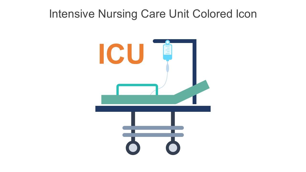 Intensive Nursing Care Unit Colored Icon In Powerpoint Pptx Png And Editable Eps Format