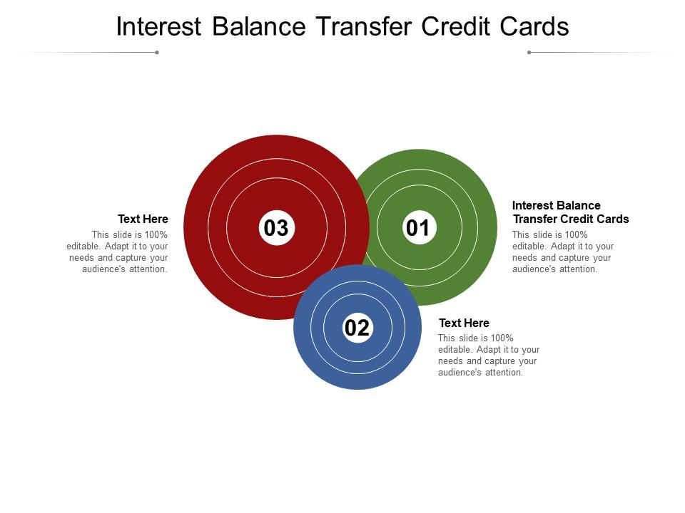 Interest balance transfer credit cards ppt powerpoint presentation model icon cpb Slide01