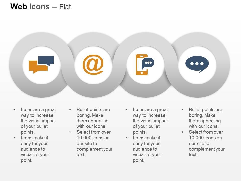 Internet conference mobile communication ppt icons graphics Slide01