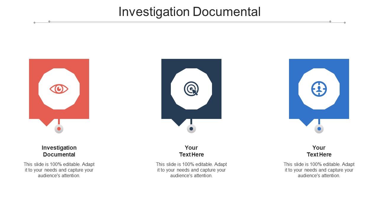 Investigation documental ppt powerpoint presentation outline icons cpb Slide01