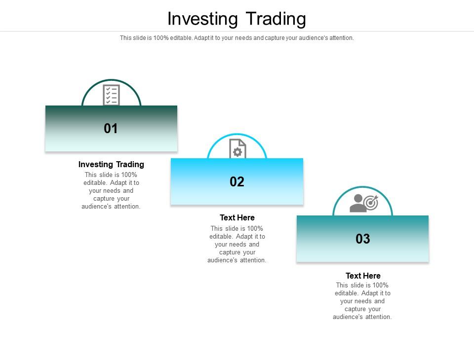 Investing trading ppt powerpoint presentation icon background image cpb Slide01