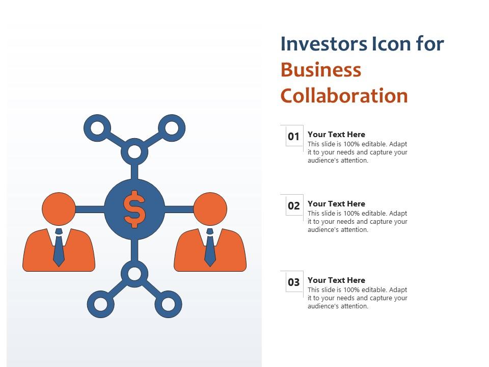 Investors icon for business collaboration Slide01
