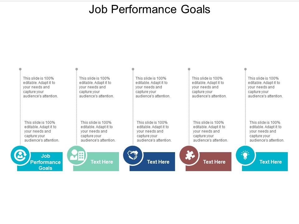 Job performance goals ppt powerpoint presentation icon layouts cpb Slide01