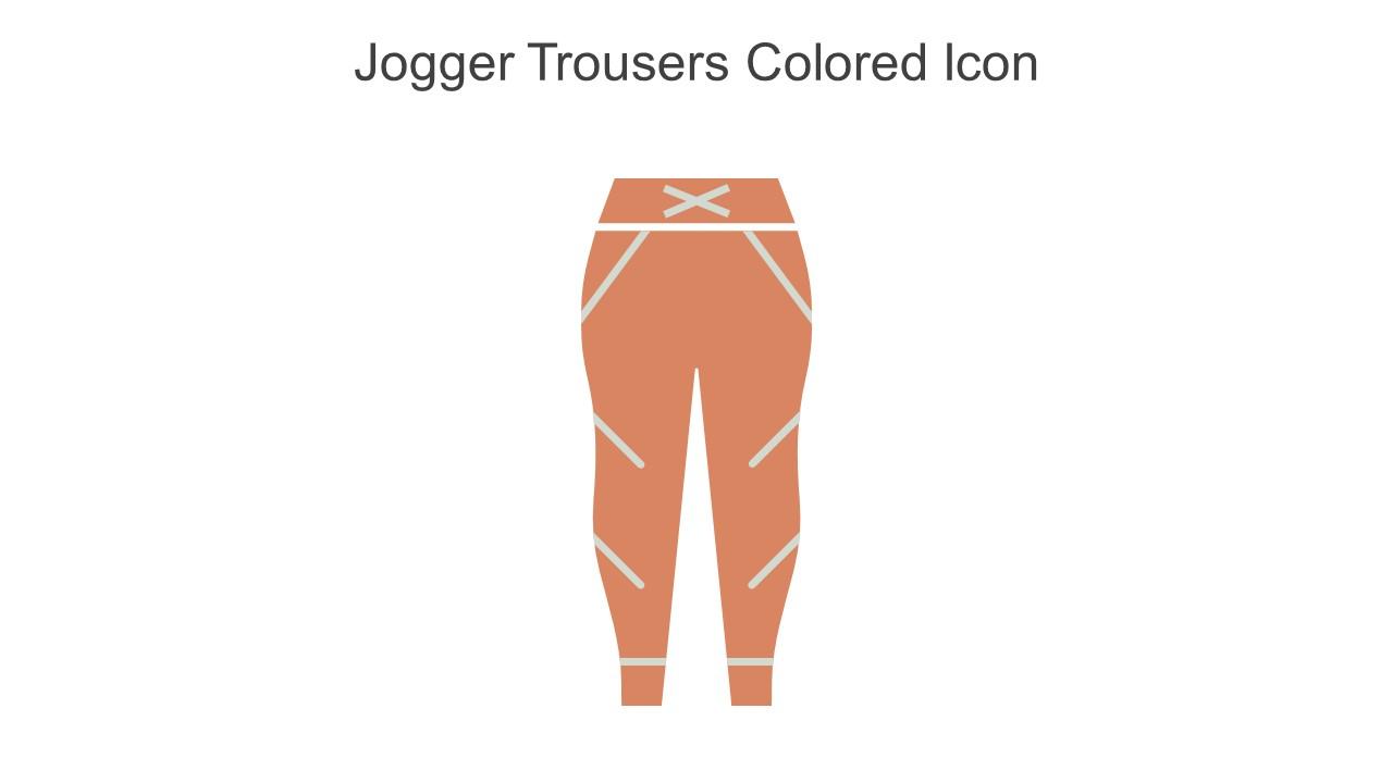 Jogger Trousers Colored Icon In Powerpoint Pptx Png And Editable Eps Format