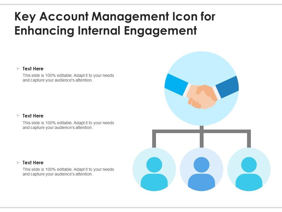 Key account management icon for enhancing internal engagement Slide01