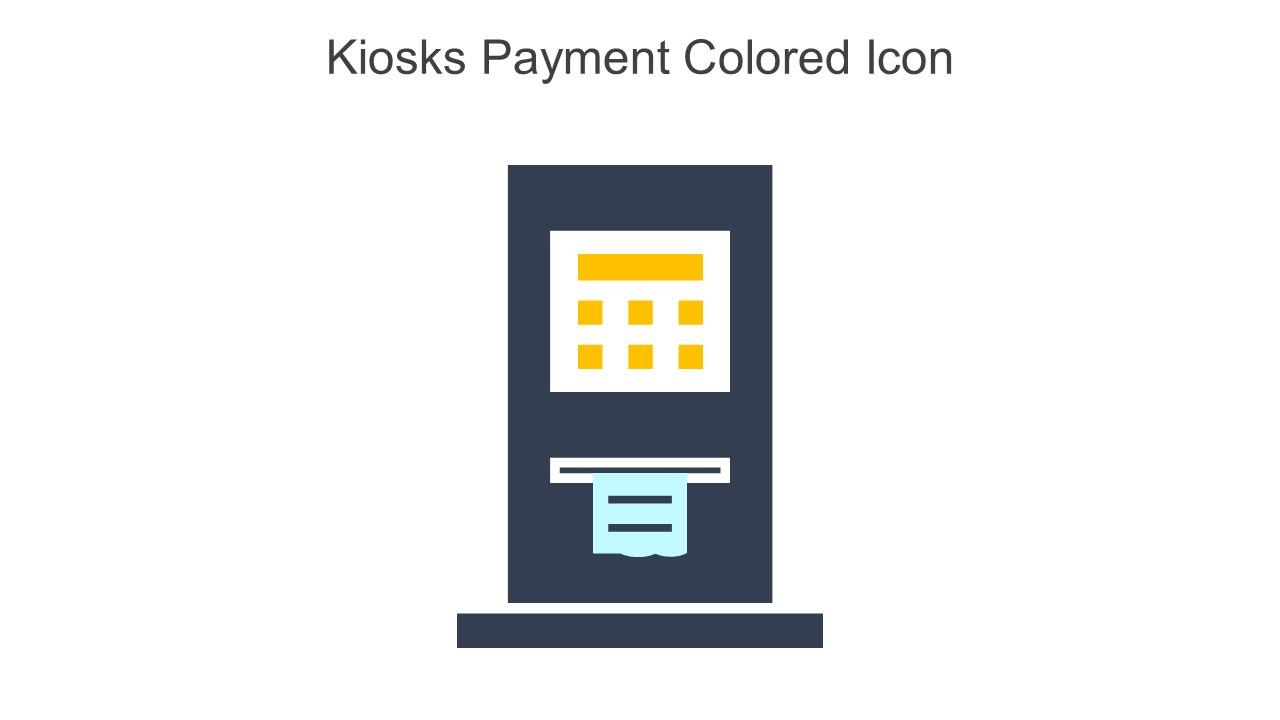 Kiosks Payment Colored Icon In Powerpoint Pptx Png And Editable Eps Format Slide01