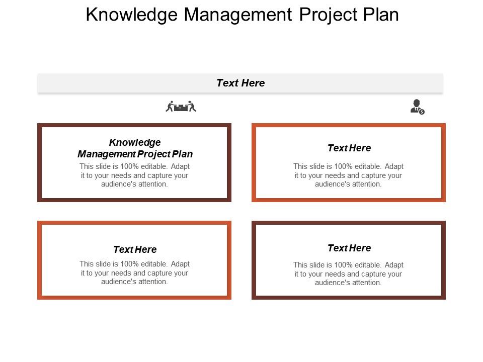 Knowledge management project plan ppt powerpoint presentation icon ideas cpb Slide01