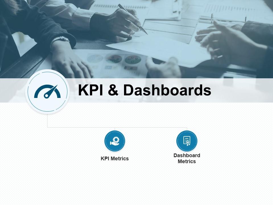 Kpi and dashboards metrics checklist ppt powerpoint presentation file icons Slide01