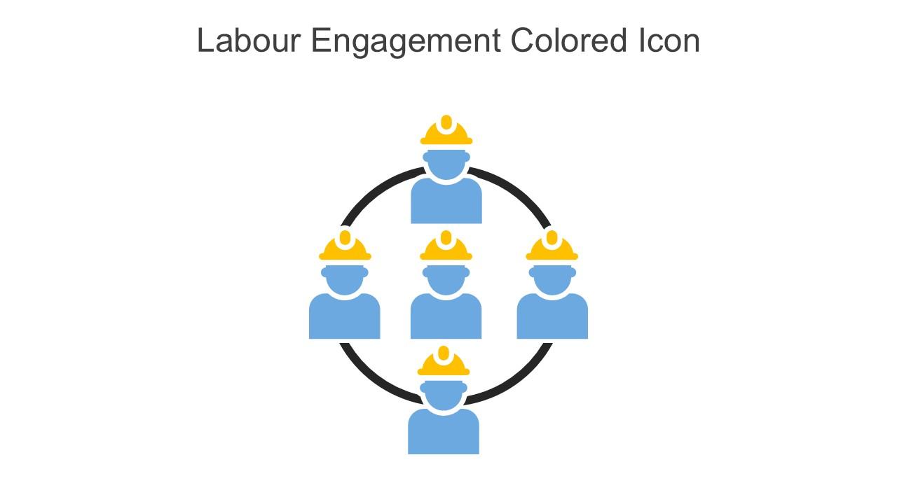 Labour Engagement Colored Icon In Powerpoint Pptx Png And Editable Eps Format