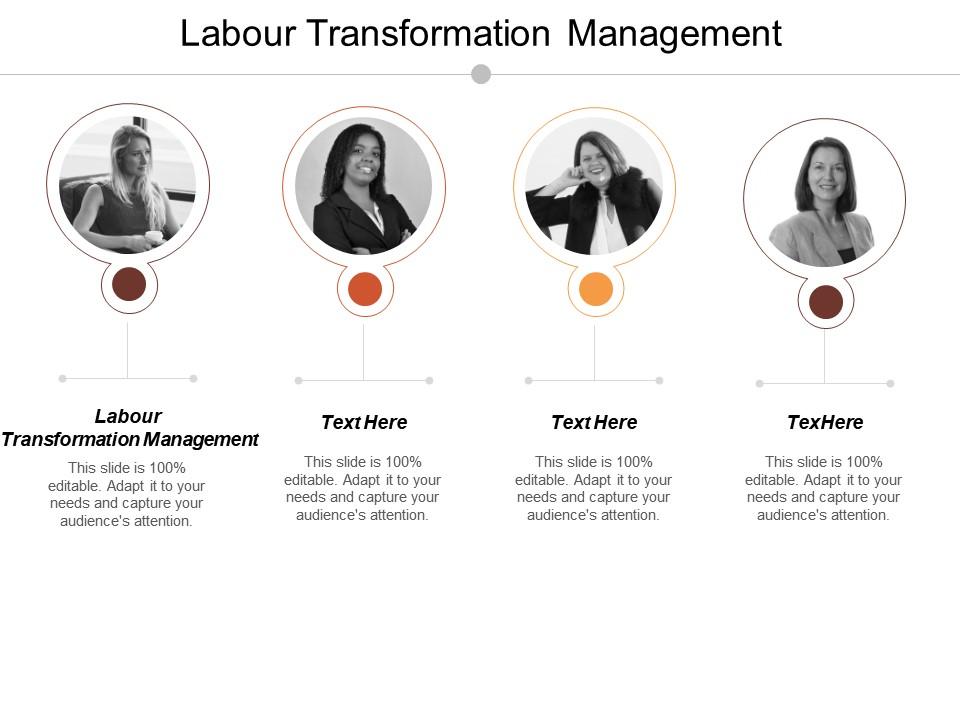 Labour transformation management ppt powerpoint presentation icon professional cpb Slide01