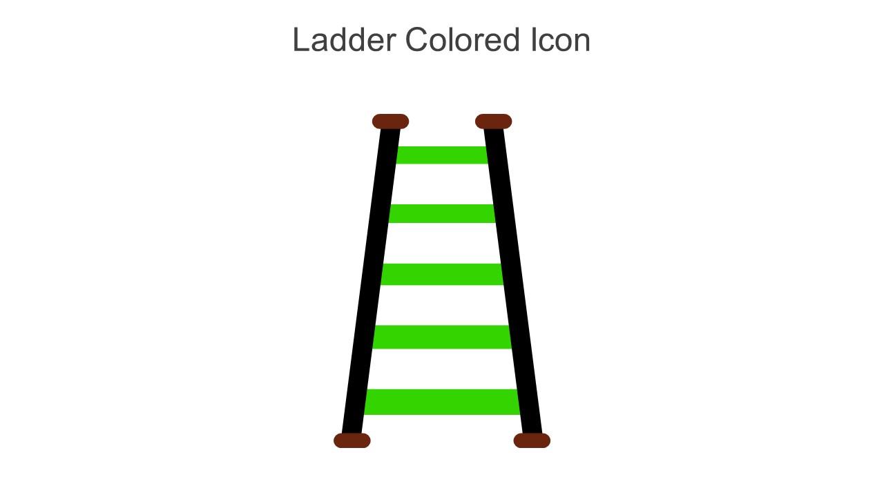 Ladder Colored Icon In Powerpoint Pptx Png And Editable Eps Format Slide01