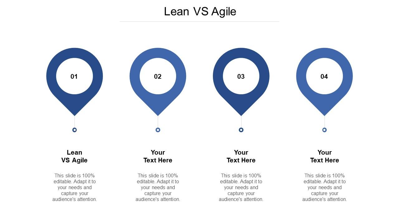 Lean vs agile ppt powerpoint presentation icon layout ideas cpb Slide01