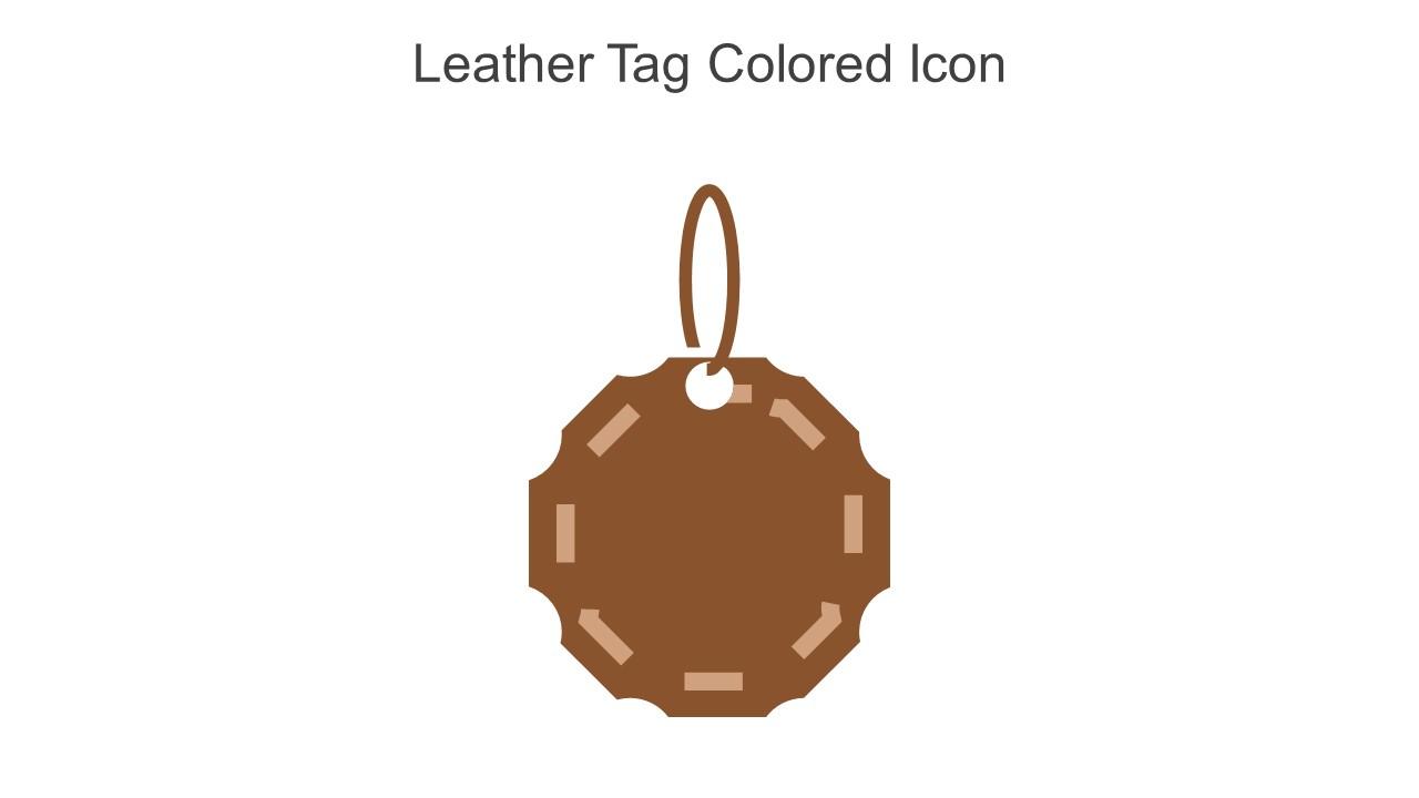 Leather Tag Colored Icon In Powerpoint Pptx Png And Editable Eps Format Slide01