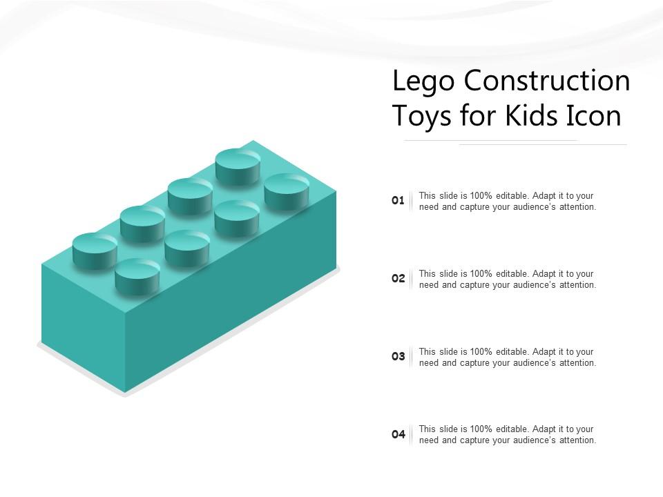Lego construction toys for kids icon Slide01