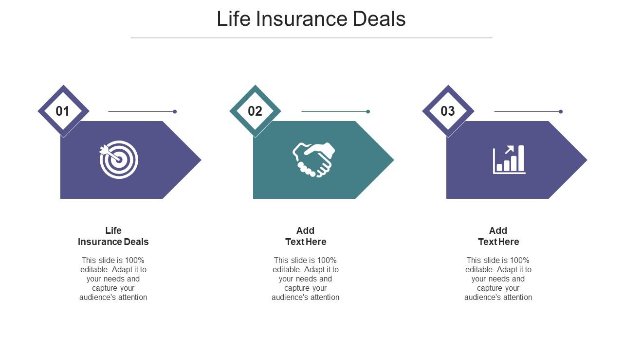 Life Insurance Deals Ppt Powerpoint Presentation Icon Smartart Cpb Slide01