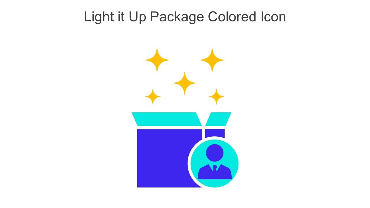 Light It Up Package Colored Icon In Powerpoint Pptx Png And Editable Eps Format Slide01