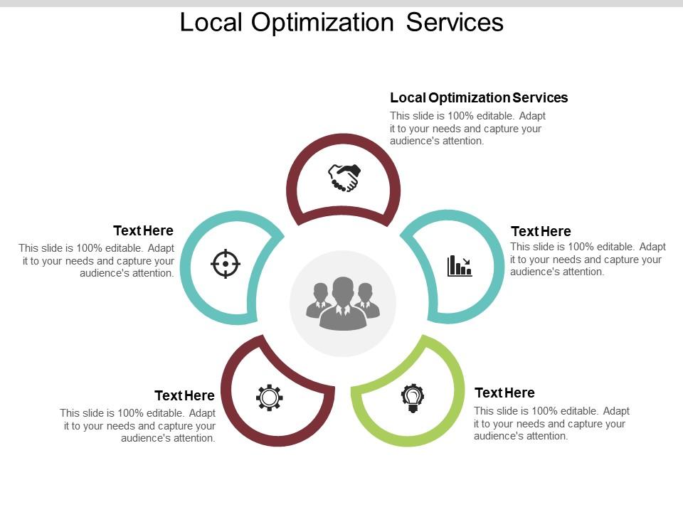 Local optimization services ppt powerpoint presentation pictures icons cpb Slide01