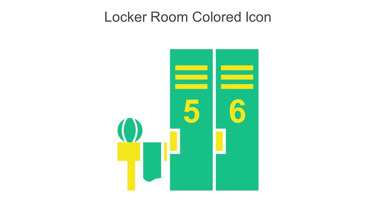 Locker Room Colored Icon In Powerpoint Pptx Png And Editable Eps Format