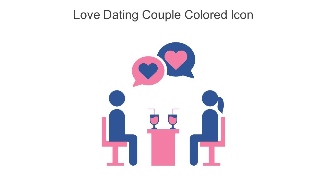 Love Dating Couple Colored Icon In Powerpoint Pptx Png And Editable Eps Format