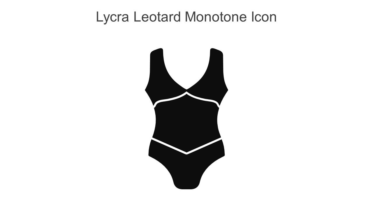 Lycra Leotard Monotone Icon In Powerpoint Pptx Png And Editable Eps Format