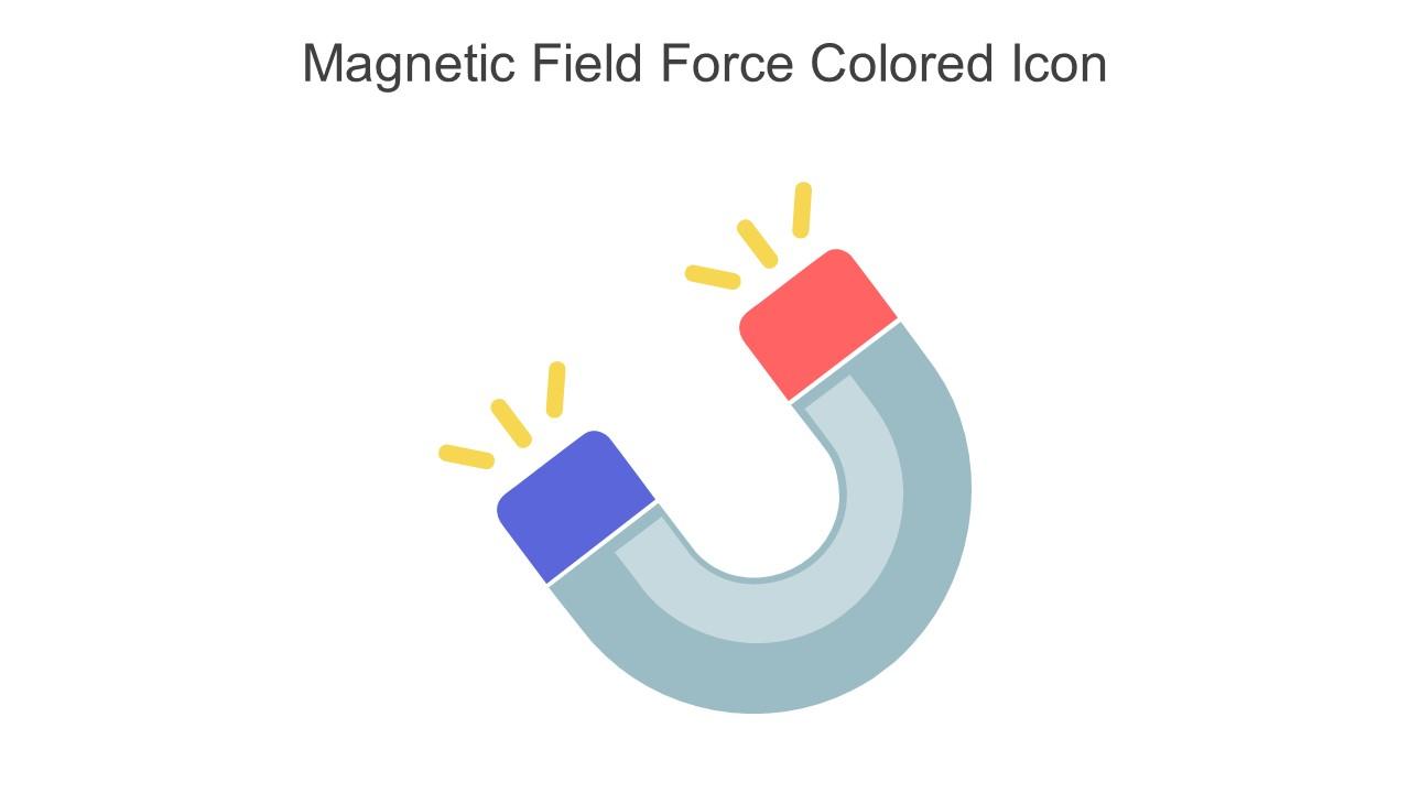 Magnetic Field Force Colored Icon In Powerpoint Pptx Png And Editable Eps Format