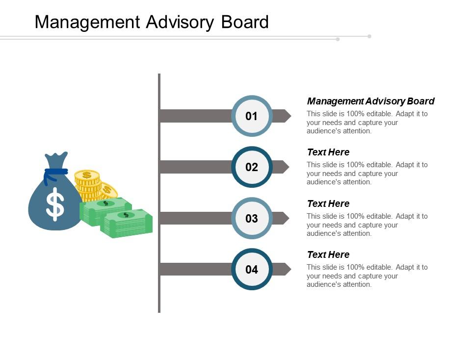 Management advisory board ppt powerpoint presentation icon gallery cpb Slide01