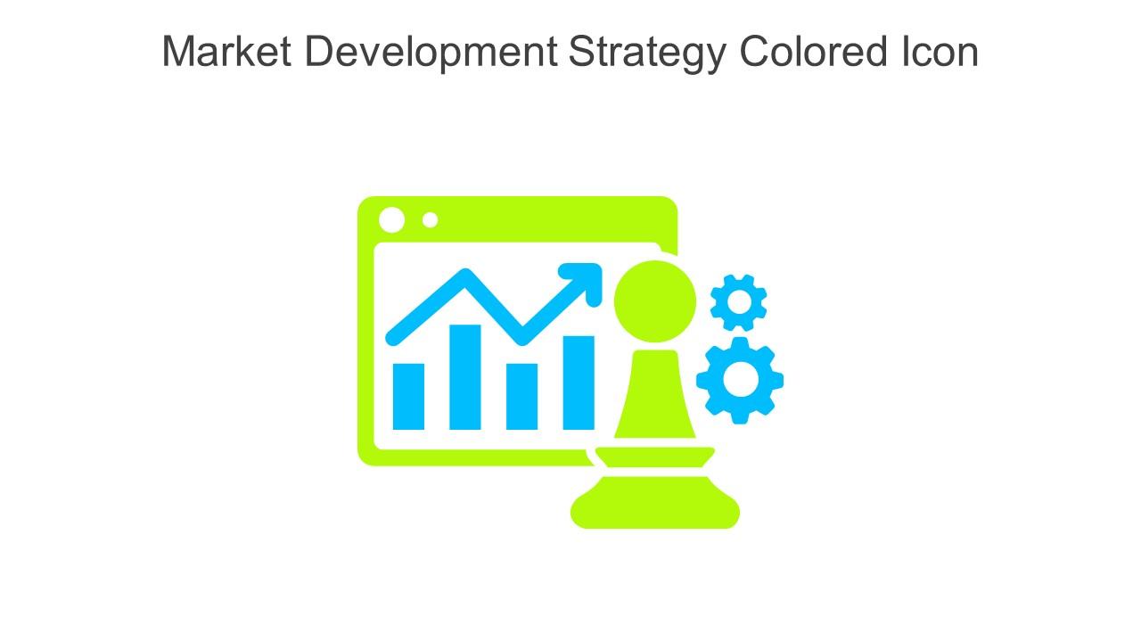 Market Development Strategy Colored Icon In Powerpoint Pptx Png And Editable Eps Format Slide01