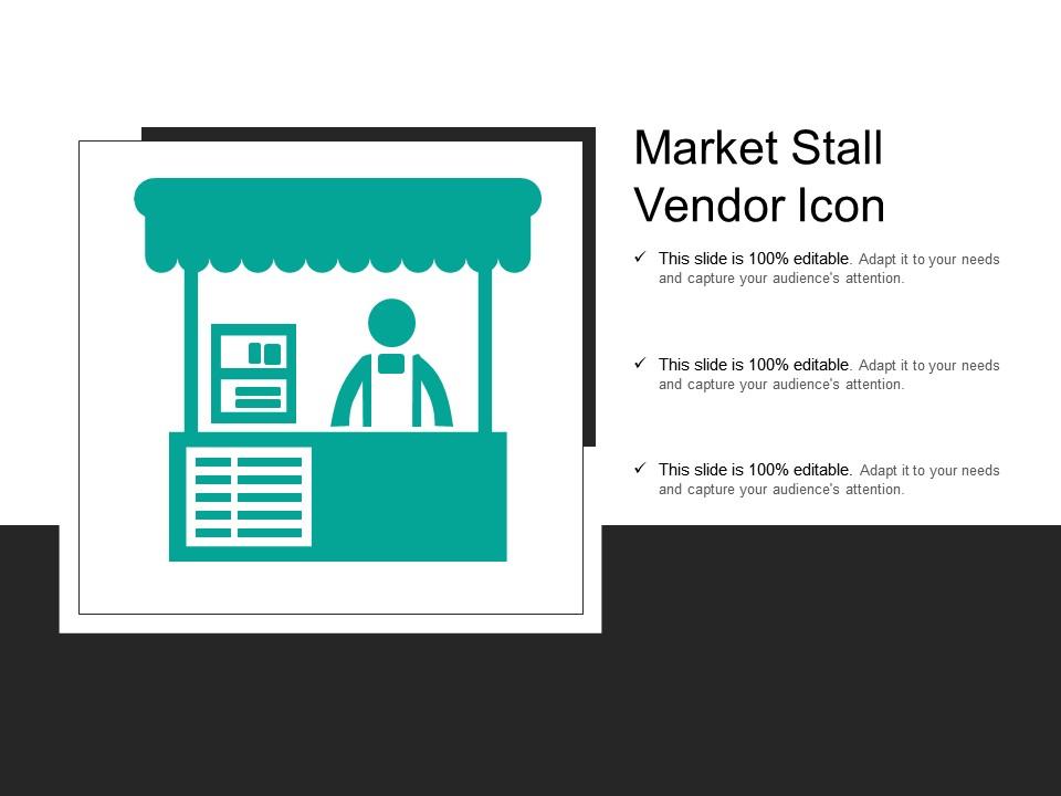 Market stall vendor icon Slide01