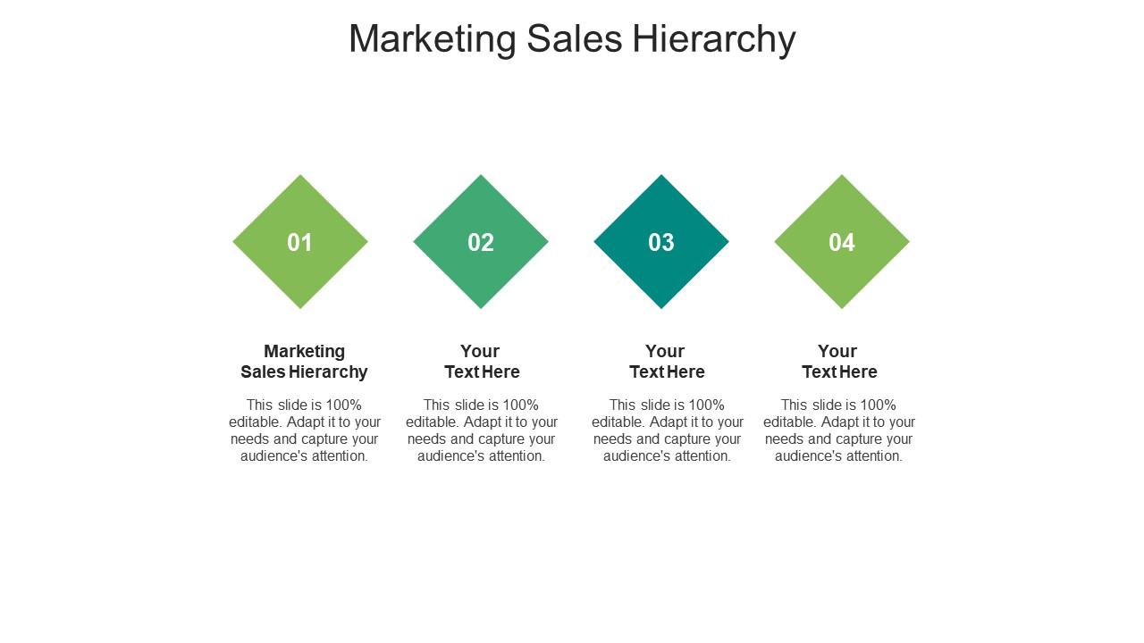 Marketing sales hierarchy ppt powerpoint presentation icon model cpb Slide01
