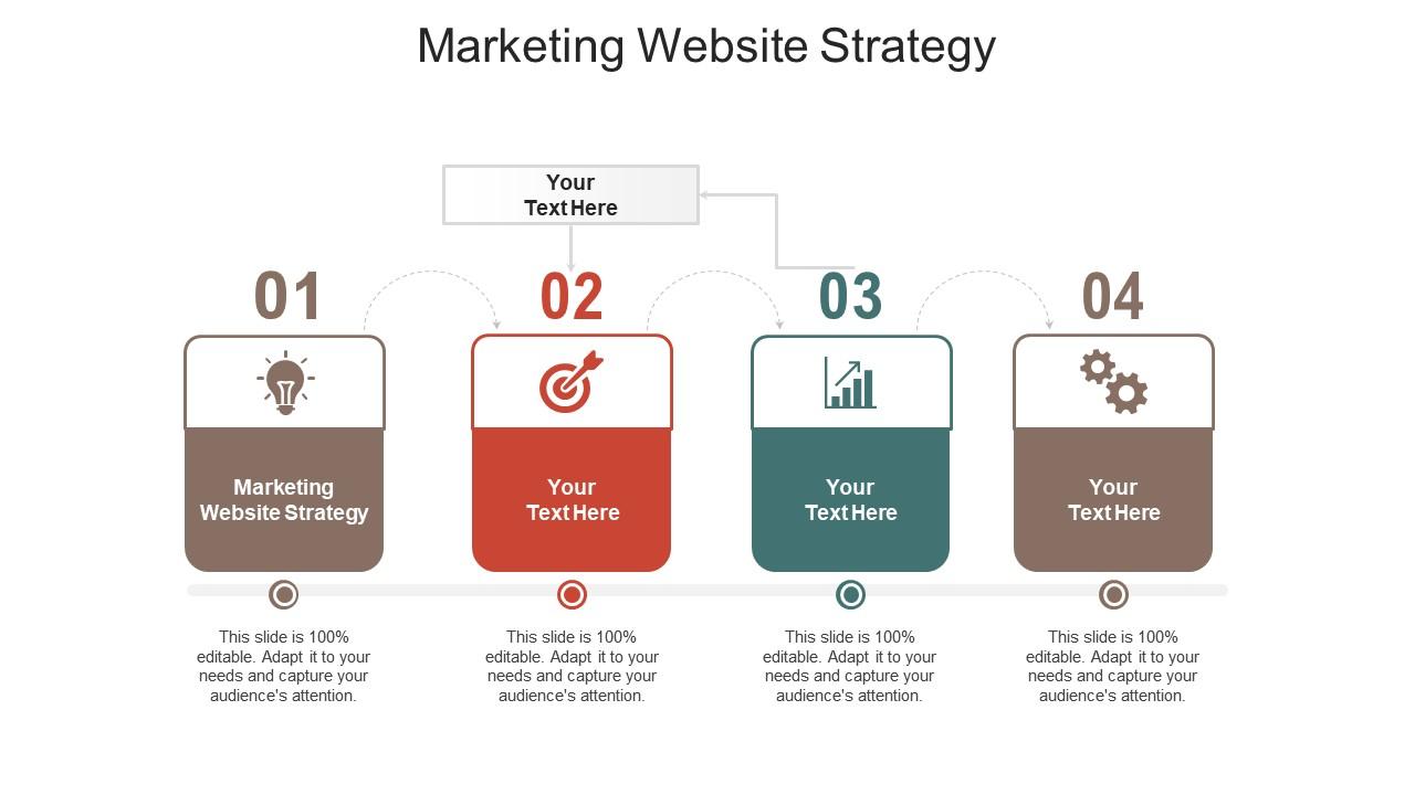 Marketing website strategy ppt powerpoint presentation icon topics cpb Slide01