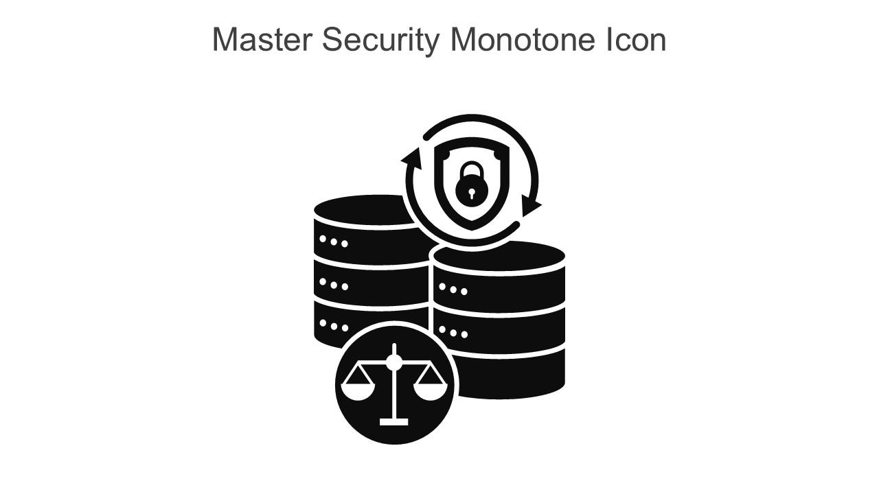 Master Security Monotone Icon In Powerpoint Pptx Png And Editable Eps Format