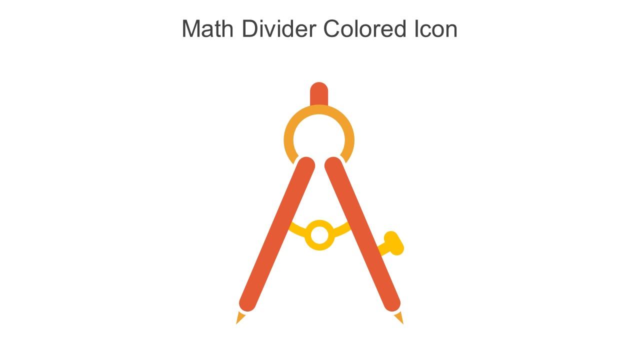 Math Divider Colored Icon In Powerpoint Pptx Png And Editable Eps Format
