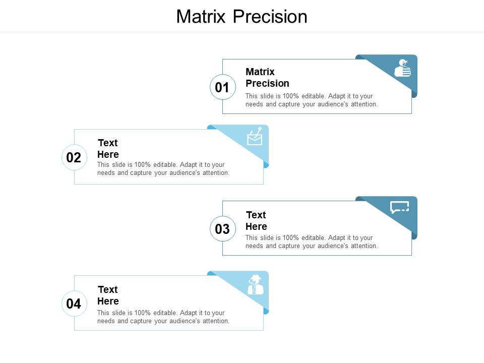 Matrix precision ppt powerpoint presentation icon outline cpb Slide01
