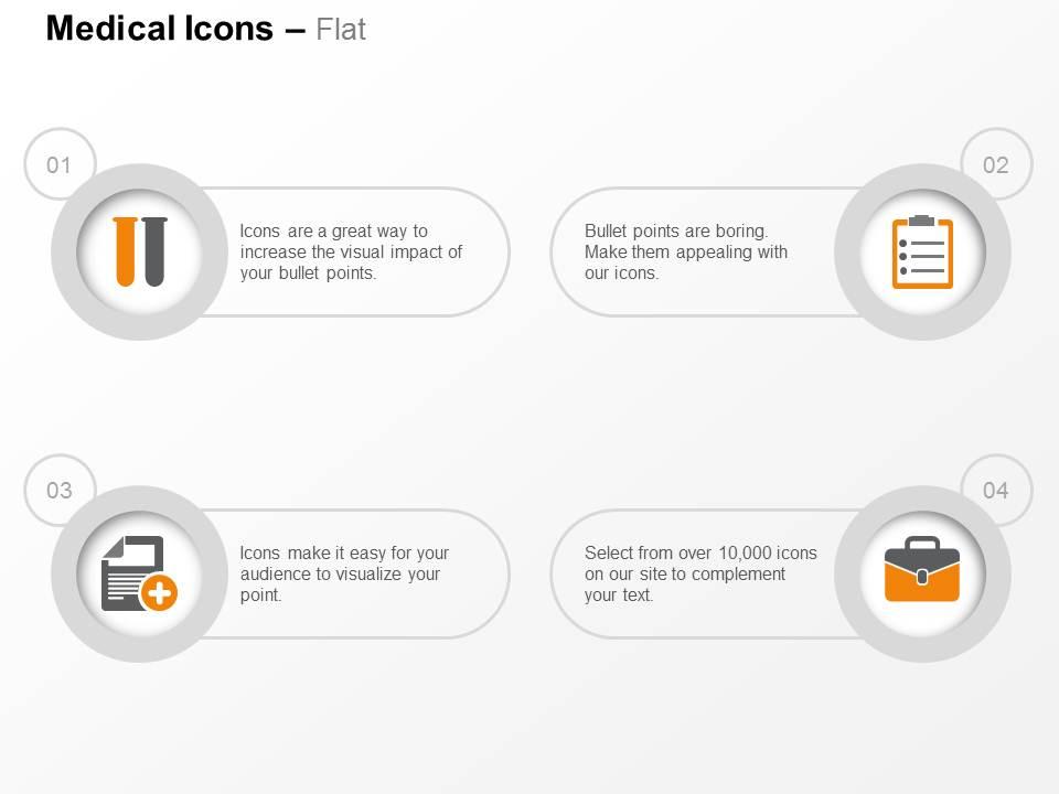 Medical report system health issues ppt icons graphics Slide01