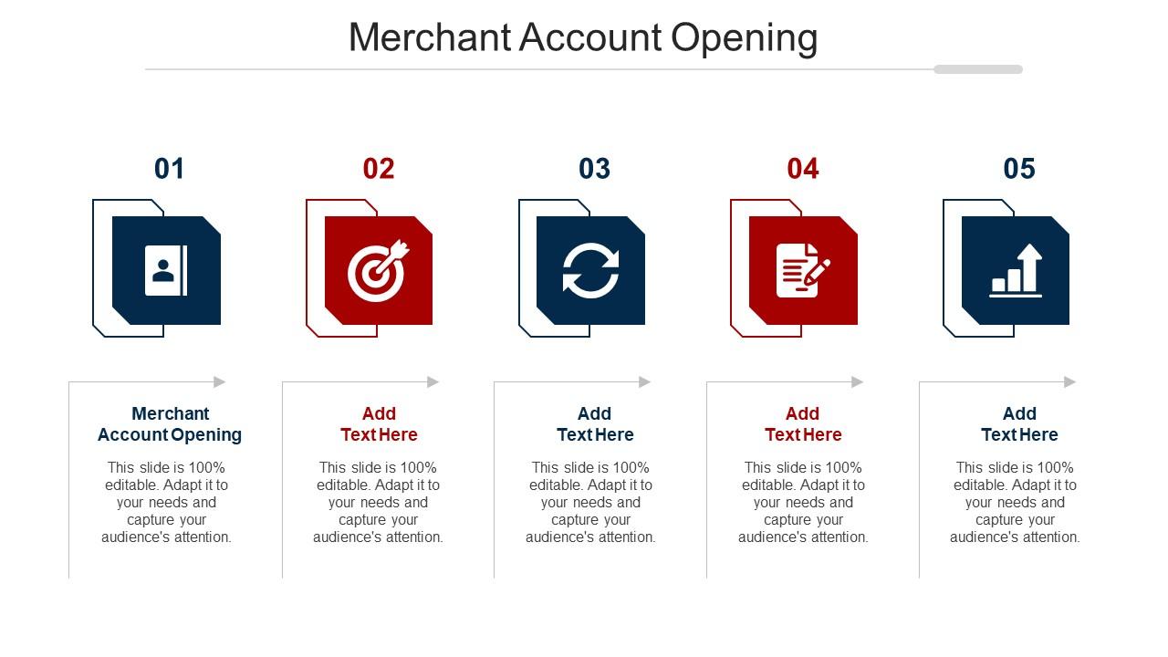 Merchant Account Opening Ppt Powerpoint Presentation Icon Clipart Cpb Slide01