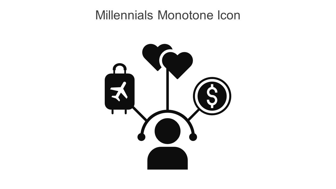 Millennials Monotone Icon In Powerpoint Pptx Png And Editable Eps Format Slide01