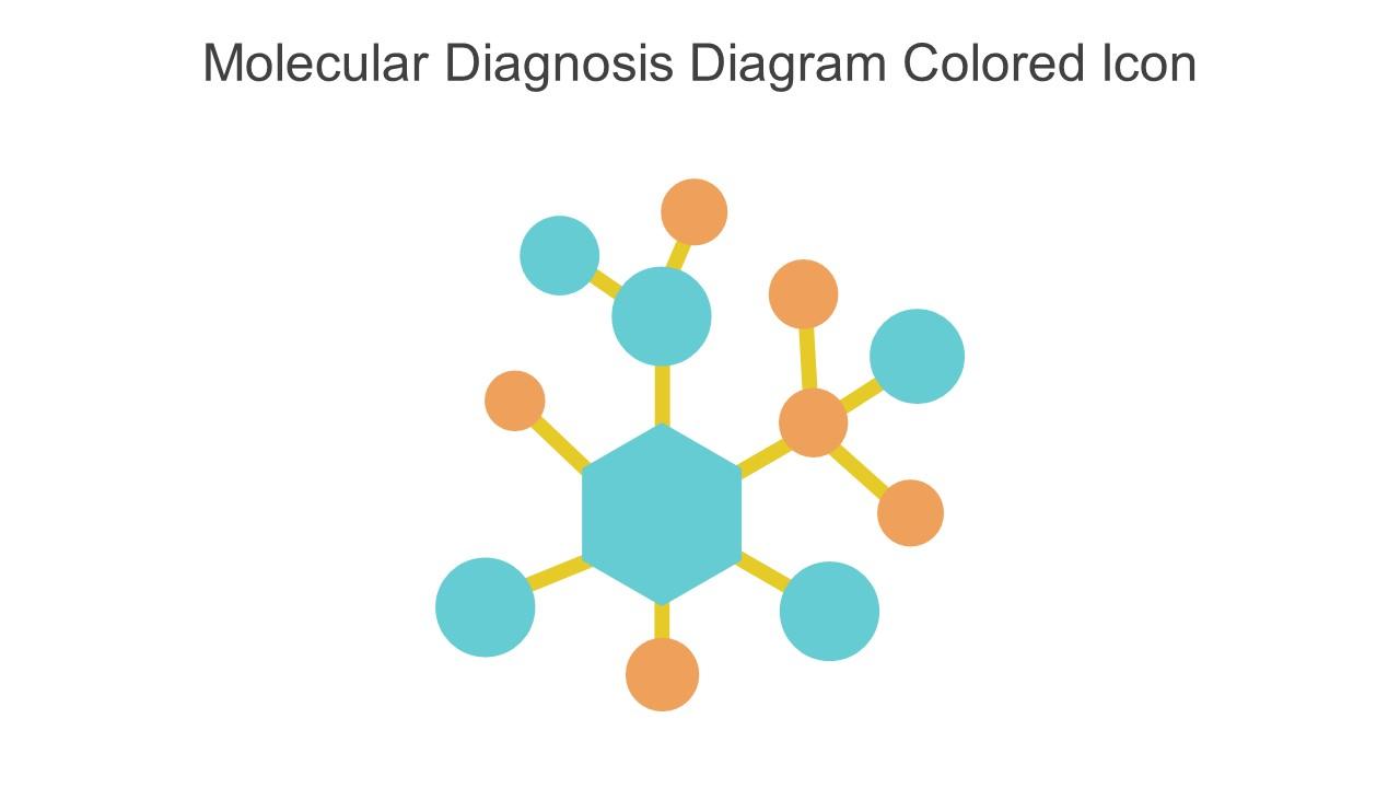 Molecular Diagnosis Diagram Colored Icon In Powerpoint Pptx Png And Editable Eps Format Slide01