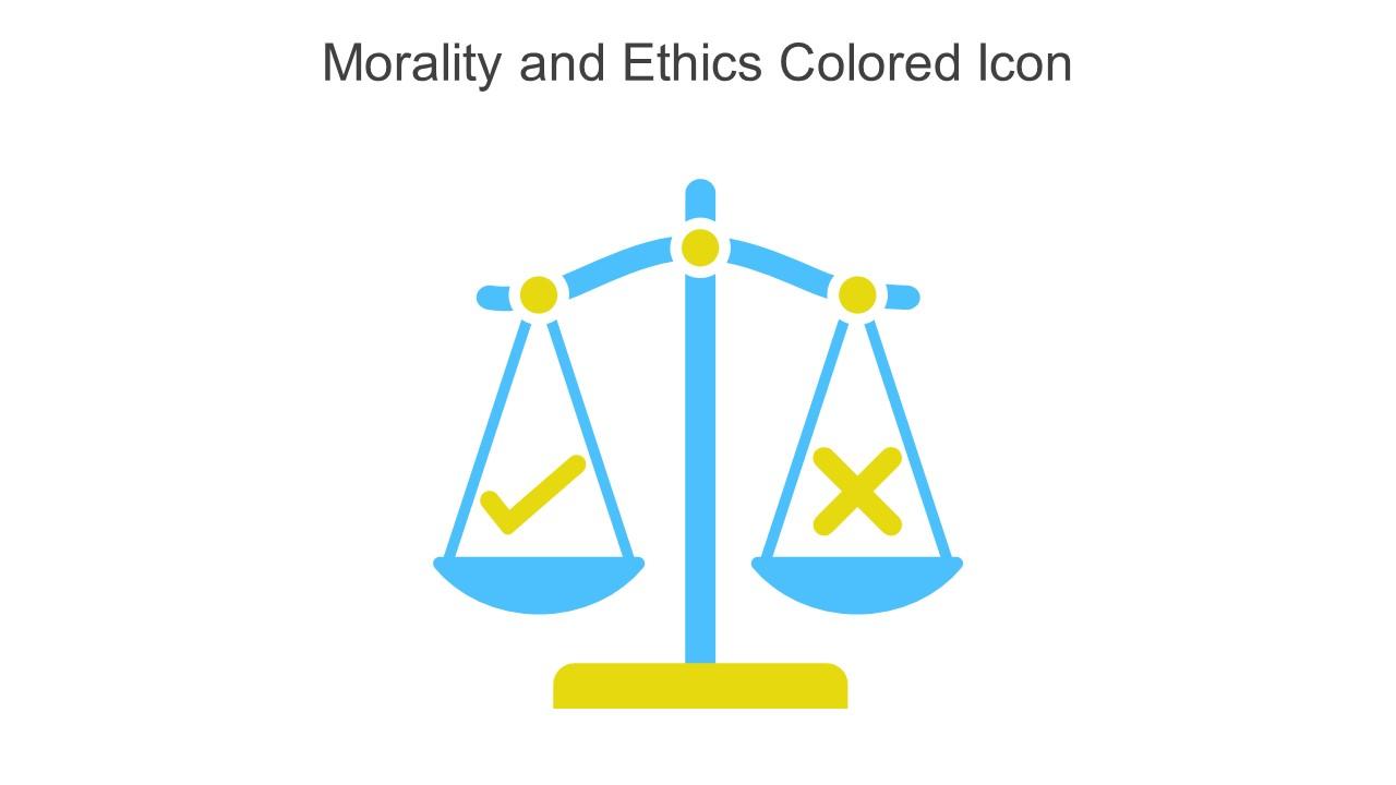 Morality And Ethics Colored Icon In Powerpoint Pptx Png And Editable Eps Format