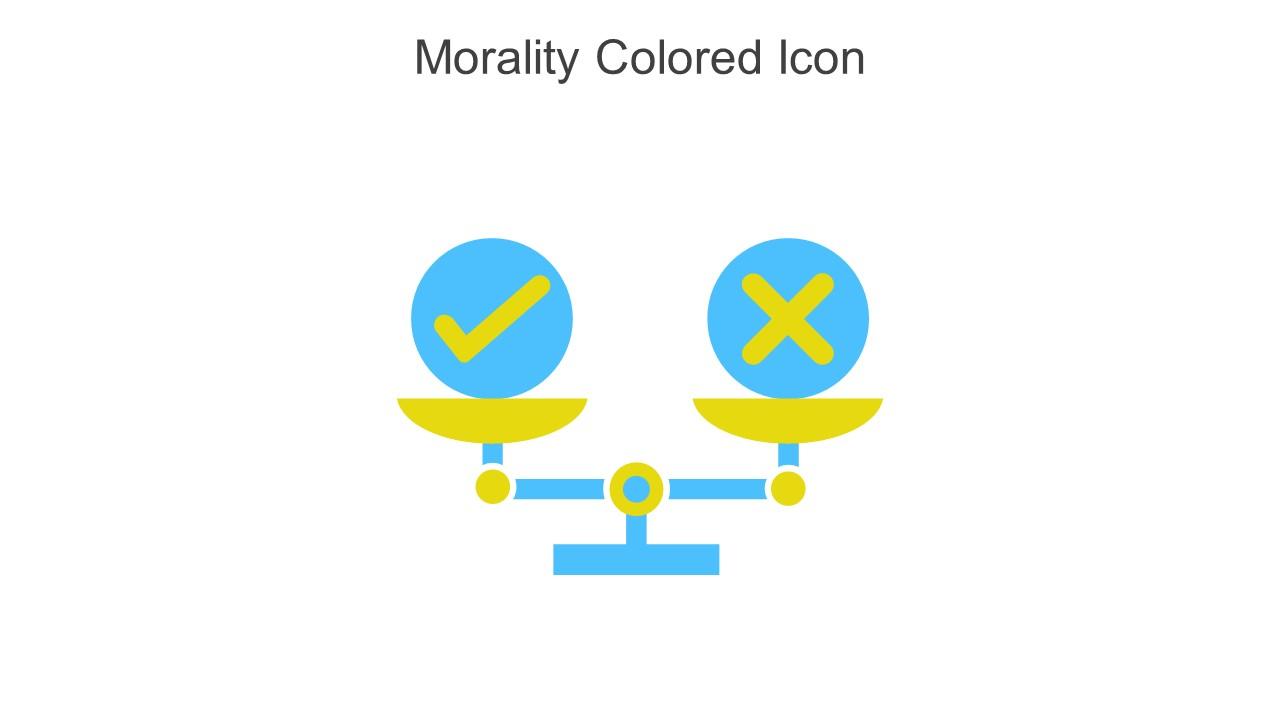 Morality Colored Icon In Powerpoint Pptx Png And Editable Eps Format