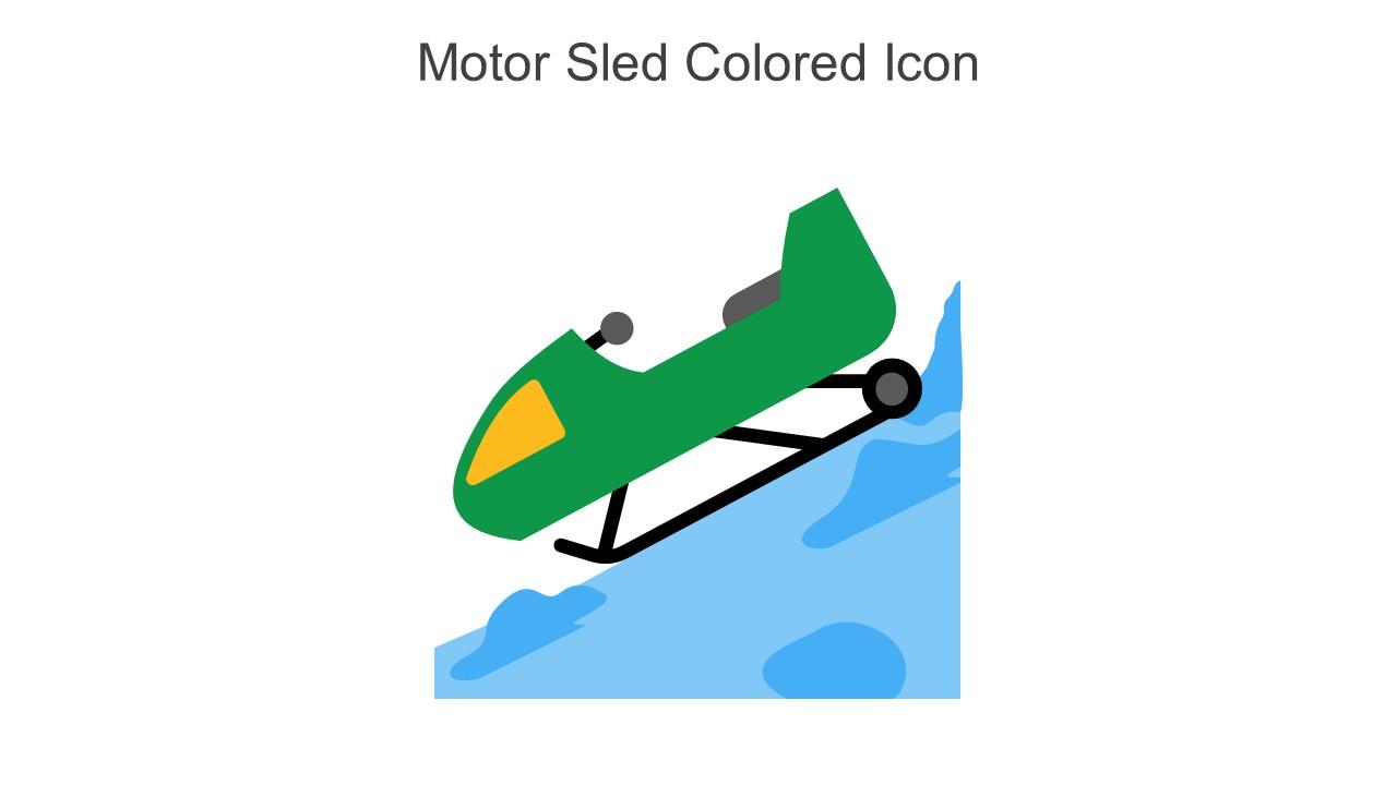 Motor Sled Colored Icon In Powerpoint Pptx Png And Editable Eps Format Slide01
