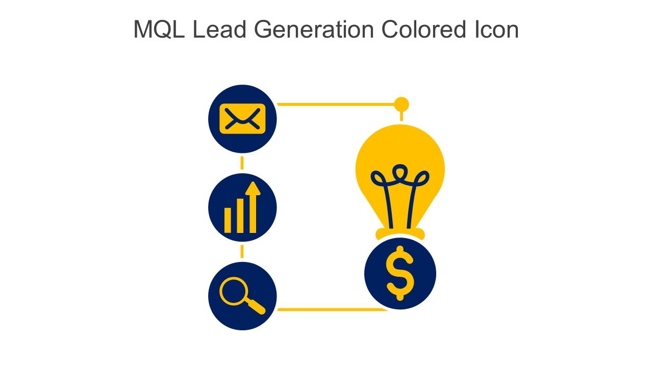 MQL Lead Generation Colored Icon In Powerpoint Pptx Png And Editable Eps Format