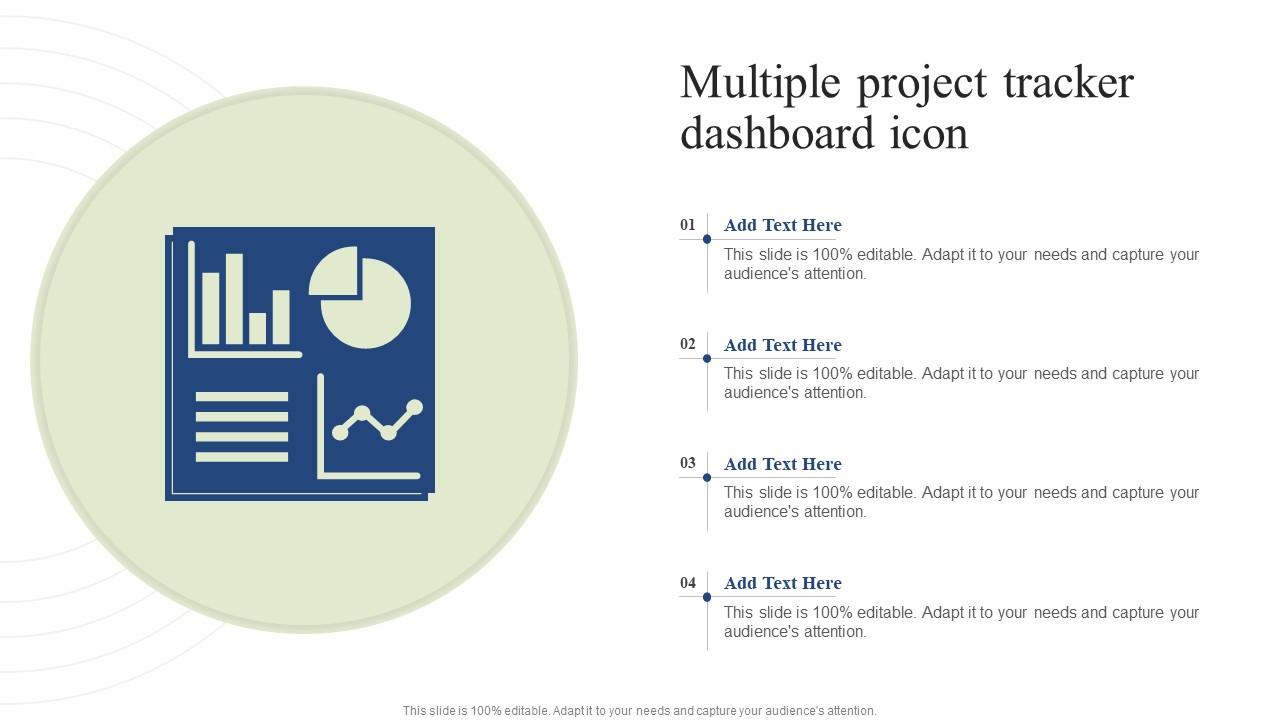 Multiple Project Tracker Dashboard Icon Slide01